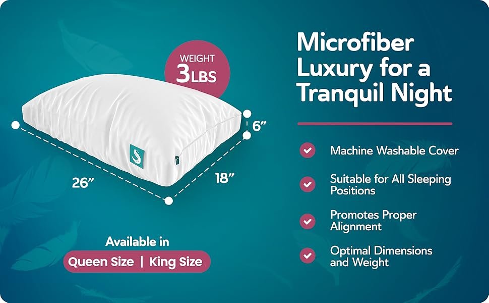 Sleepgram Luxury Pillow